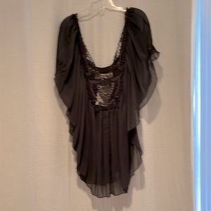 FP charcoal bohemian top